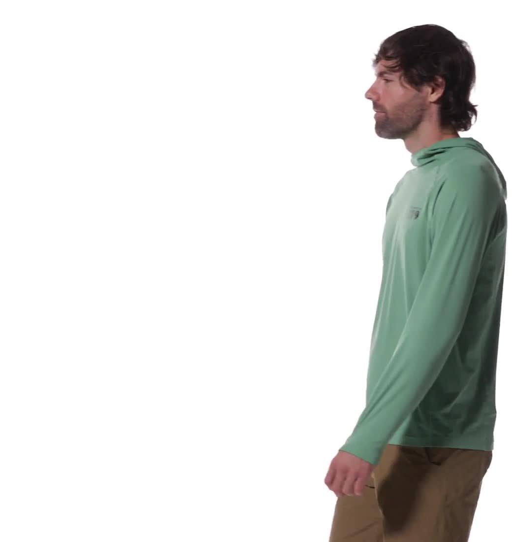 Men's Crater Lake Hoody, Color: Aloe