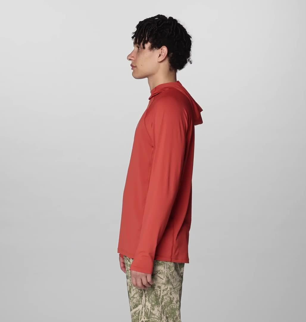 Men's Crater Lake Hoody, Color: Mars Red