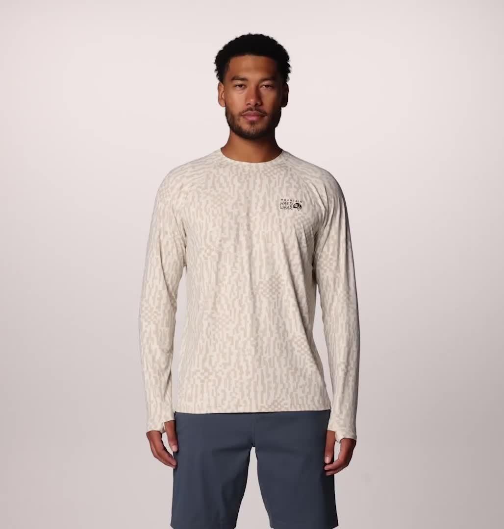 Men's Crater Lake Long Sleeve Crew, Color: 022