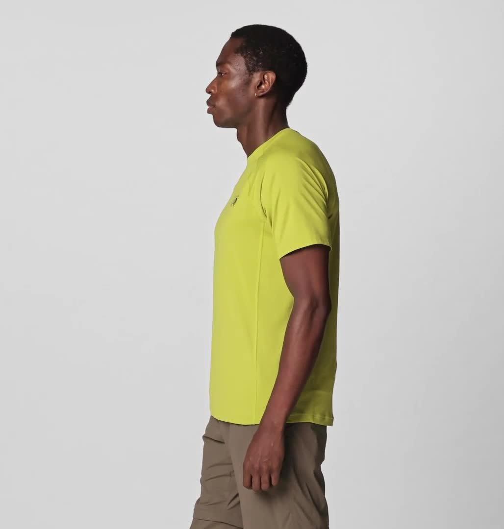 T-shirt &agrave; manches courtes Crater Lake, Color: Lucky Chard