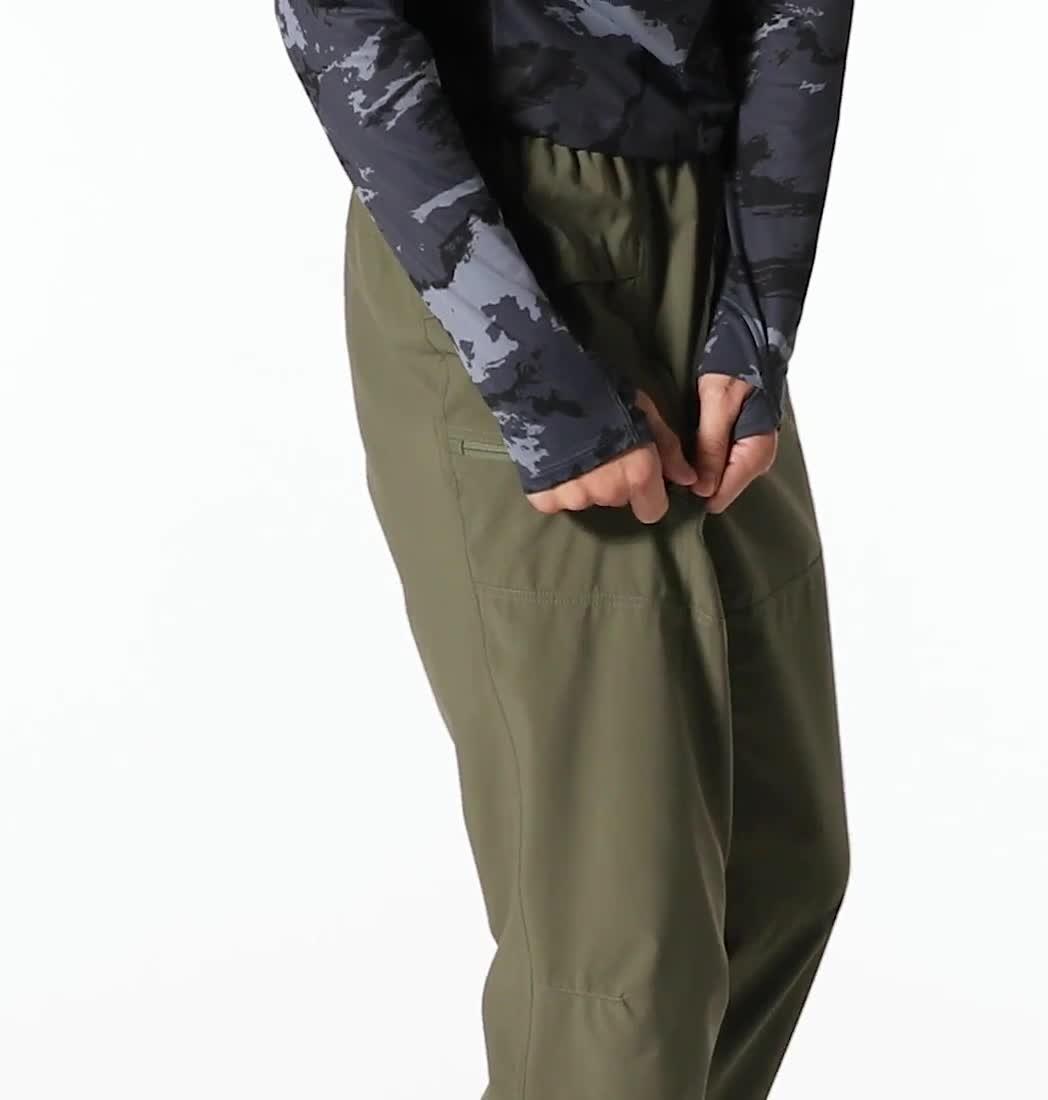 Women's Trail Sender Pant, Color: Stone Green