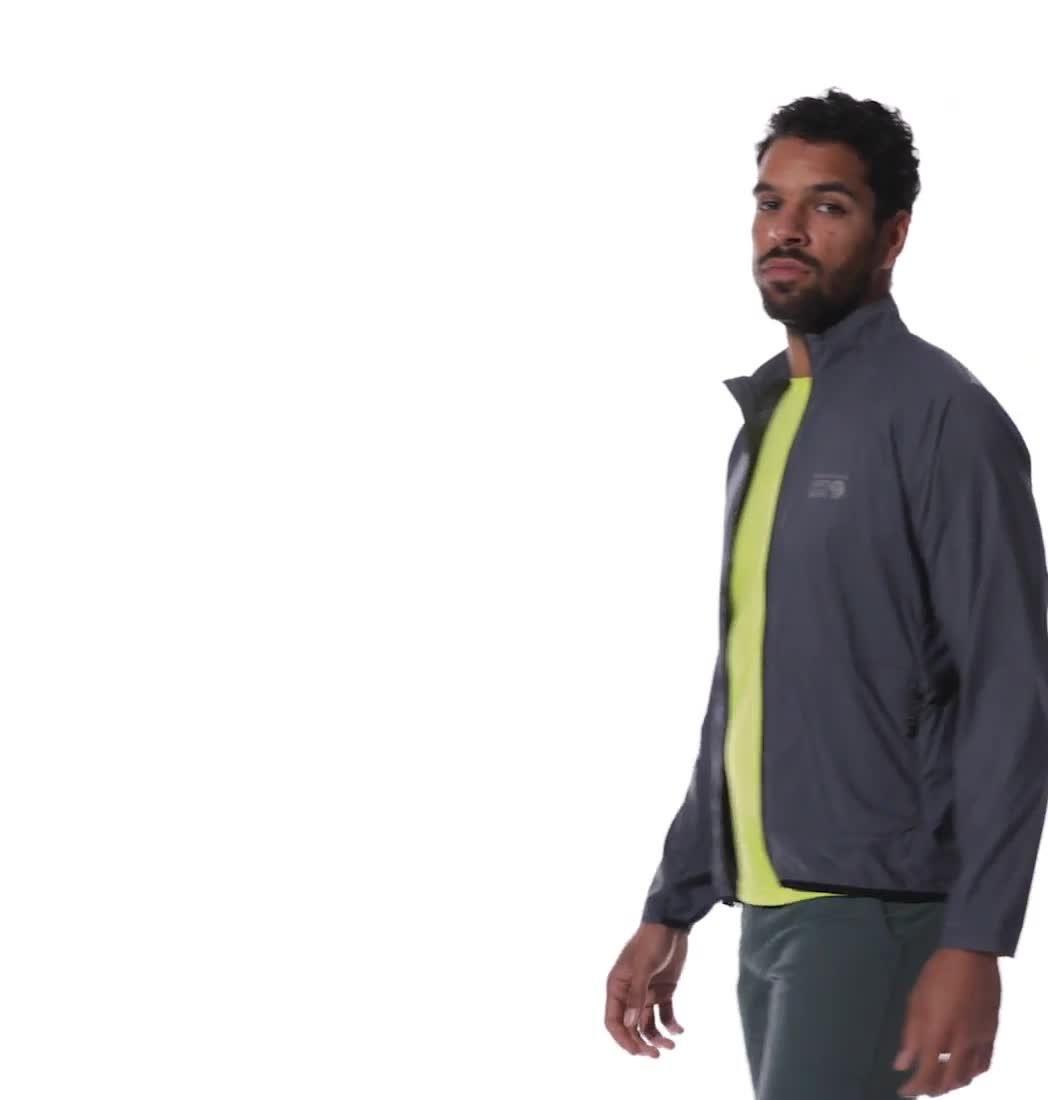Manteau à fermeture éclair Kor AirShell Homme, Color: Blue Slate
