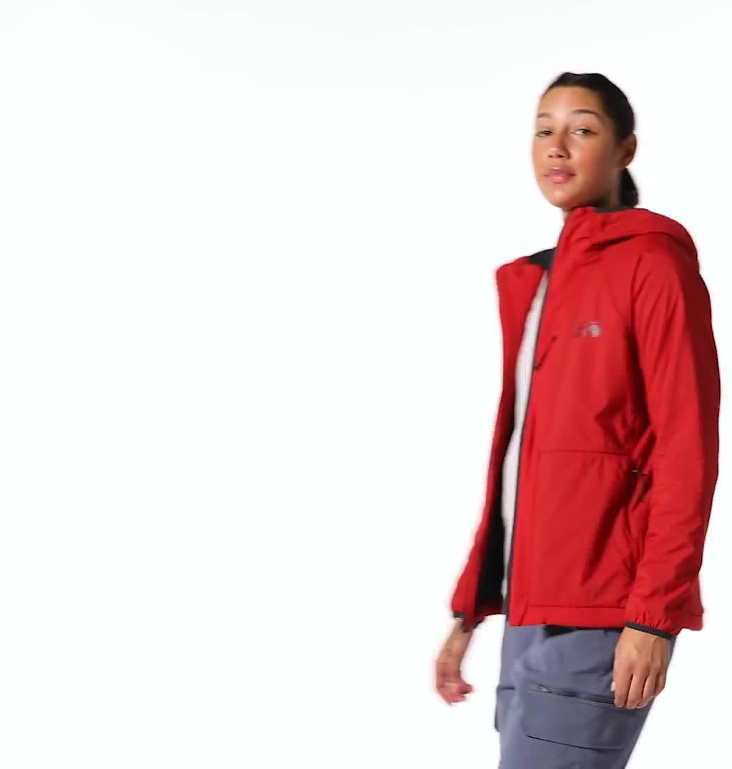 Manteau chaud Kor AirShell Femme, Color: Dark Fire