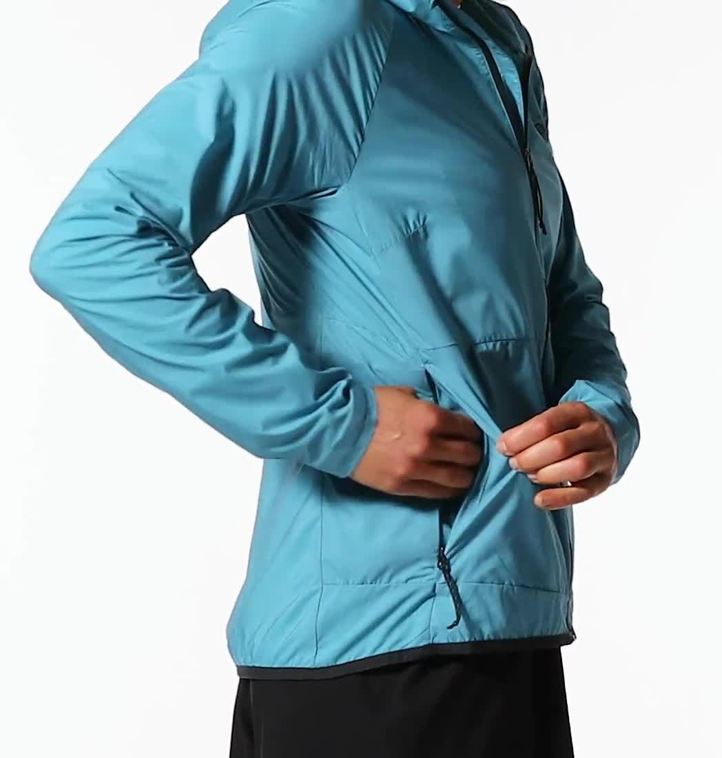 Women's Kor AirShell Hoody, Color: Teton Blue