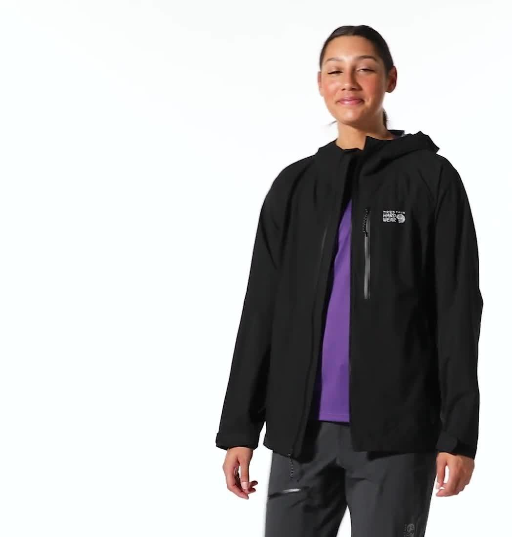 Women's Stretch Ozonic Jacket, Color: Black