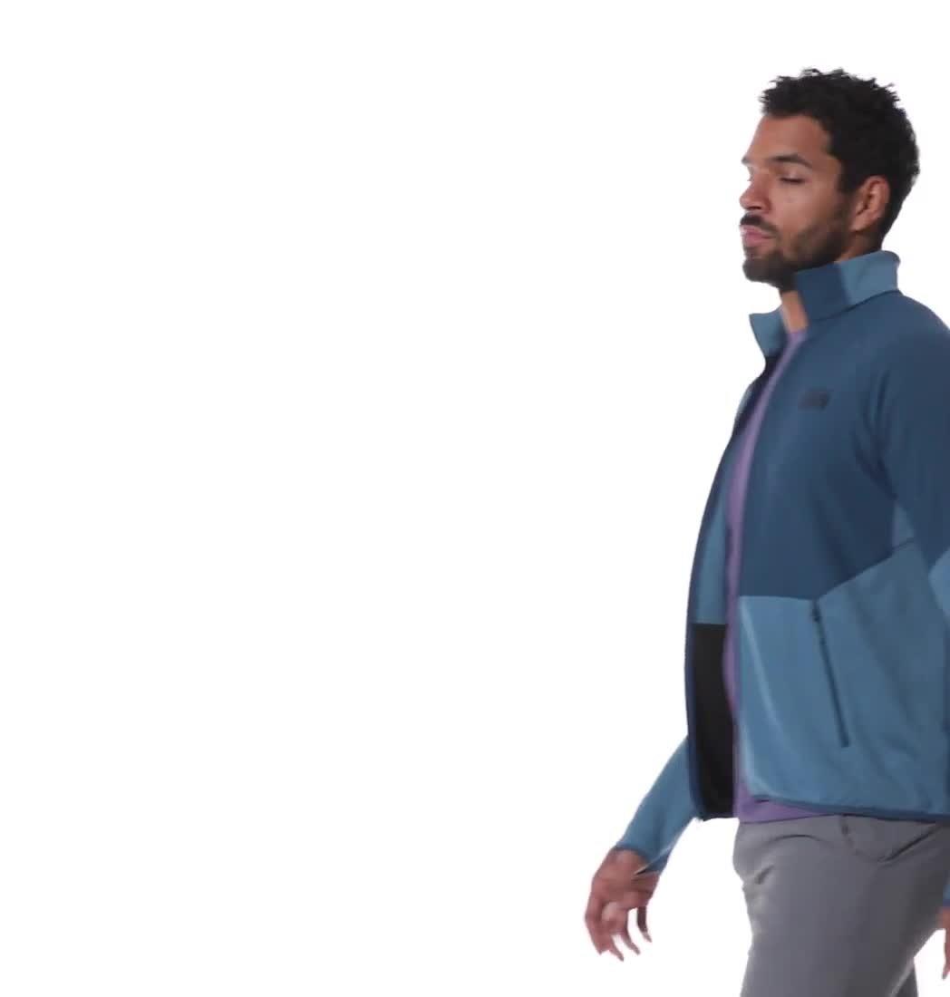 Manteau avec fermeture éclair Stratus Range Homme, Color: Caspian