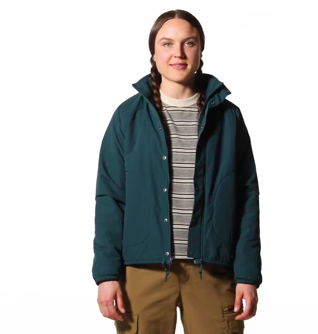 Women's HiCamp Shell Jacket, Color: Dark Marsh