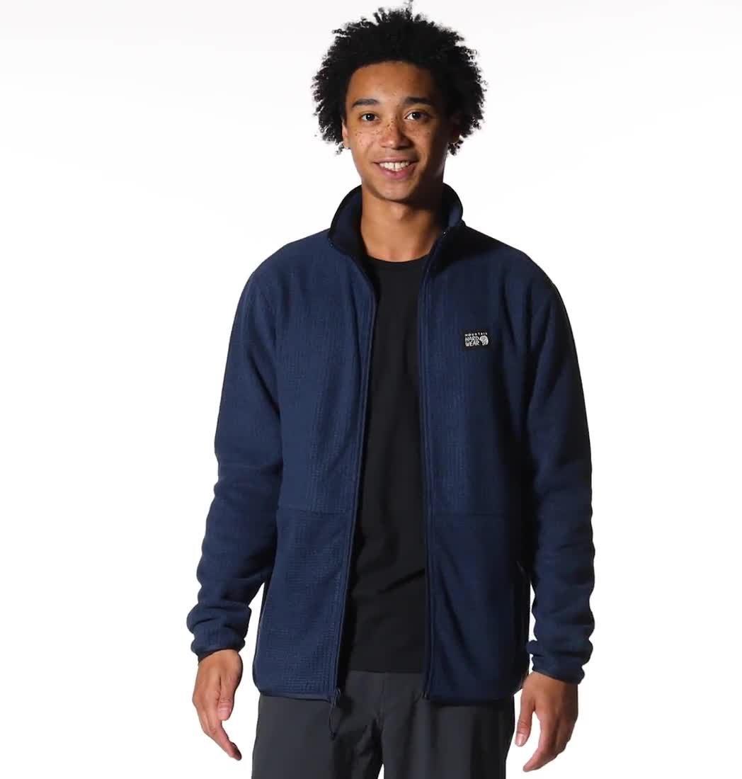 Men's Explore Fleece Jacket, Color: Hardwear Navy