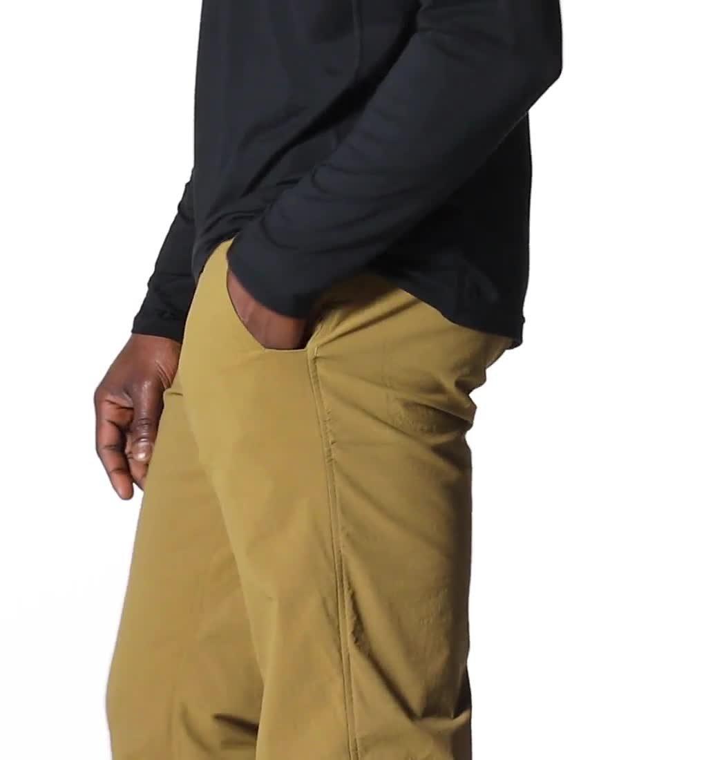 Men's Basin Lined Pant, Color: Corozo Nut