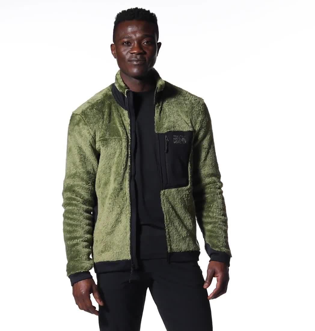 Men's Polartec® High Loft® Jacket, Color: Combat Green
