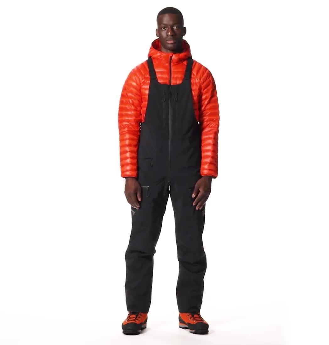 Men's Routefinder GORE-TEX PRO Bib, Color: Black