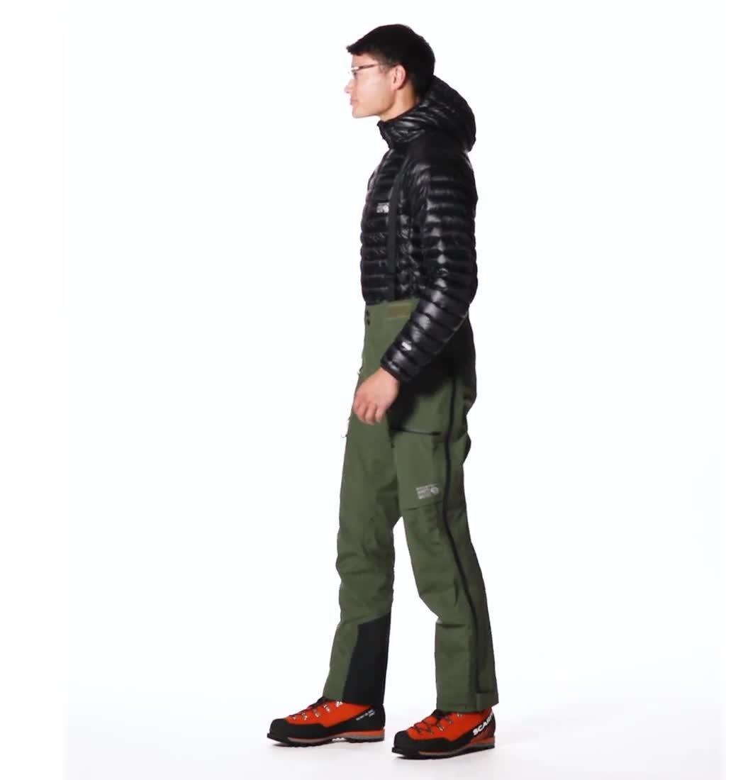 Men's Dawnlight GORE-TEX PRO Pant, Color: Surplus Green