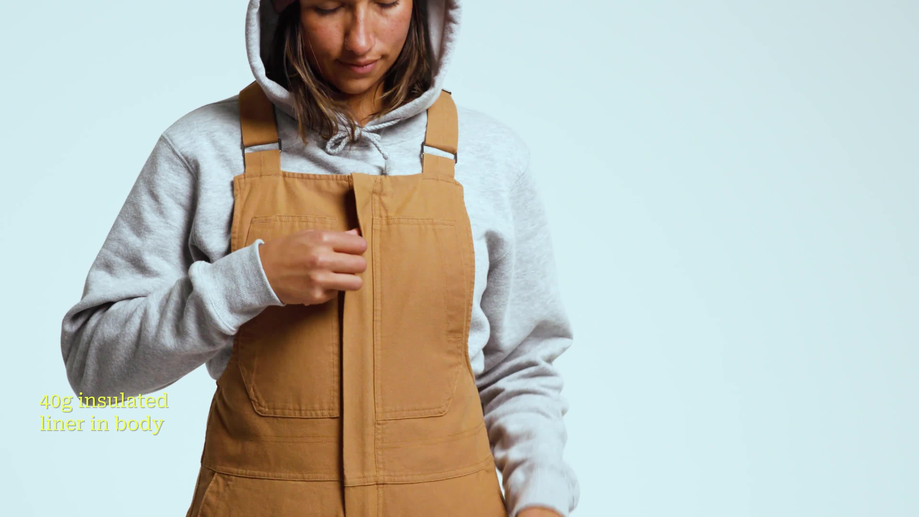 Women's Jackson Ridge Bib, Color: Copper Clay