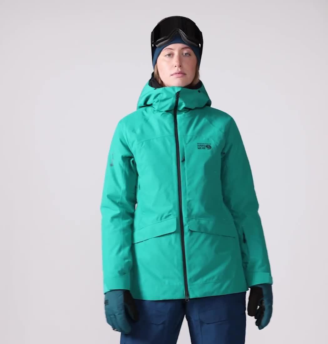 Manteau Cloud Bank GORE-TEX Femme, Color: Synth Green