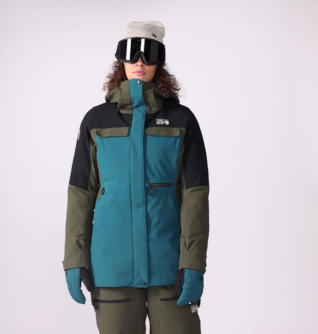 Women's Powder Maven Parka, Color: Jack Pine