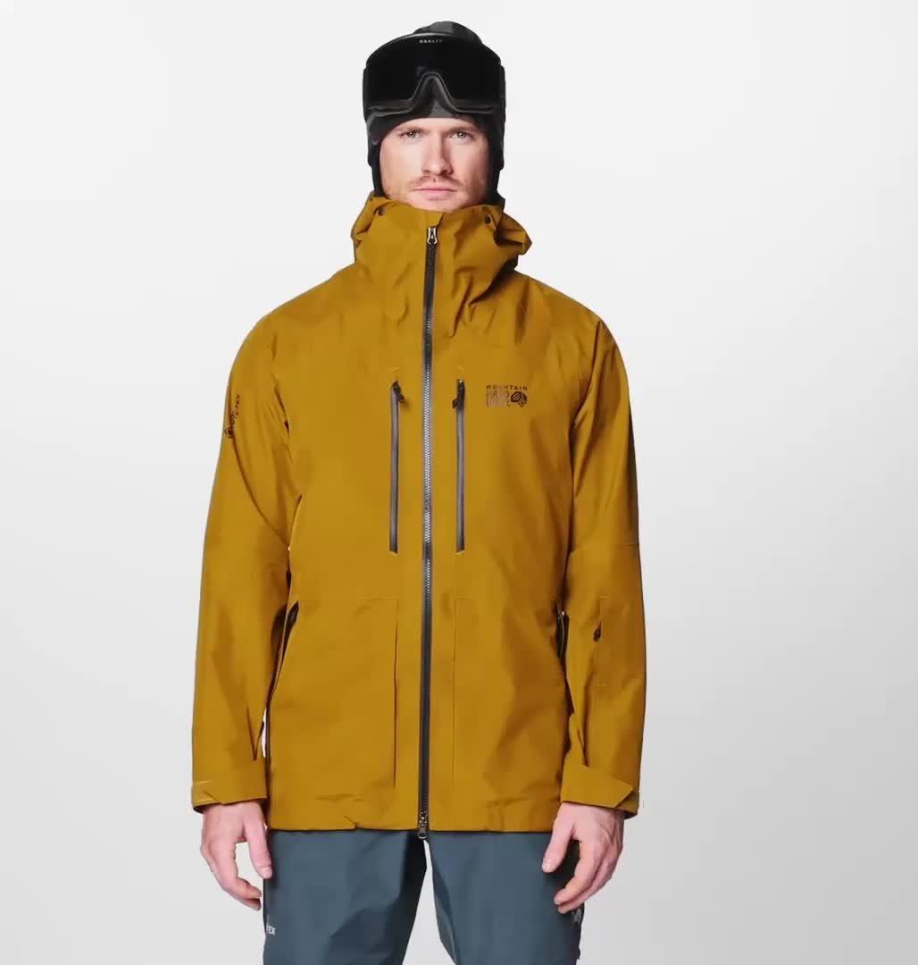Men's Boundary Ridge GORE-TEX Jacket, Color: Olive Gold