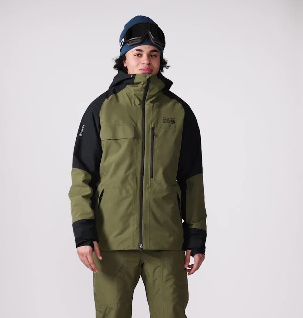 Manteau Cloud Bank GORE-TEX Homme, Color: Combat Green