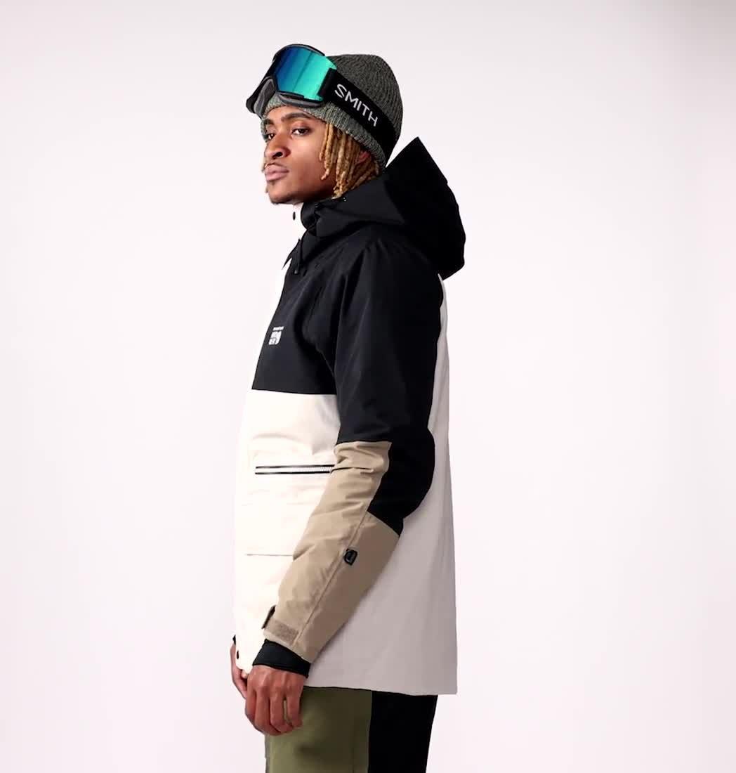 Men's First Tracks Jacket, Color: Sandblast, Traildust