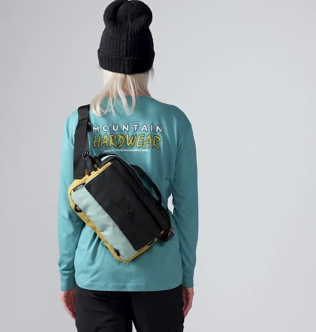 Sac bandouli&egrave;re Huell, Color: Lichen Green Multi