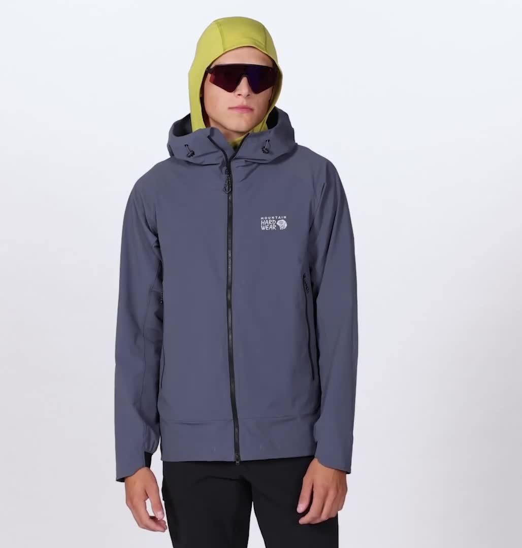 Men's Chockstone Alpine Light Hooded Jacket, Color: Blue Slate