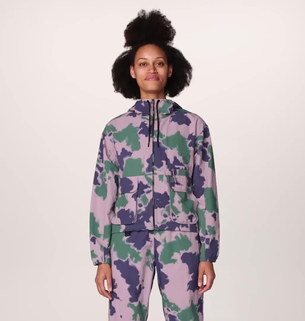Stryder zippé, Color: Blue Pine Blissed Dye Print