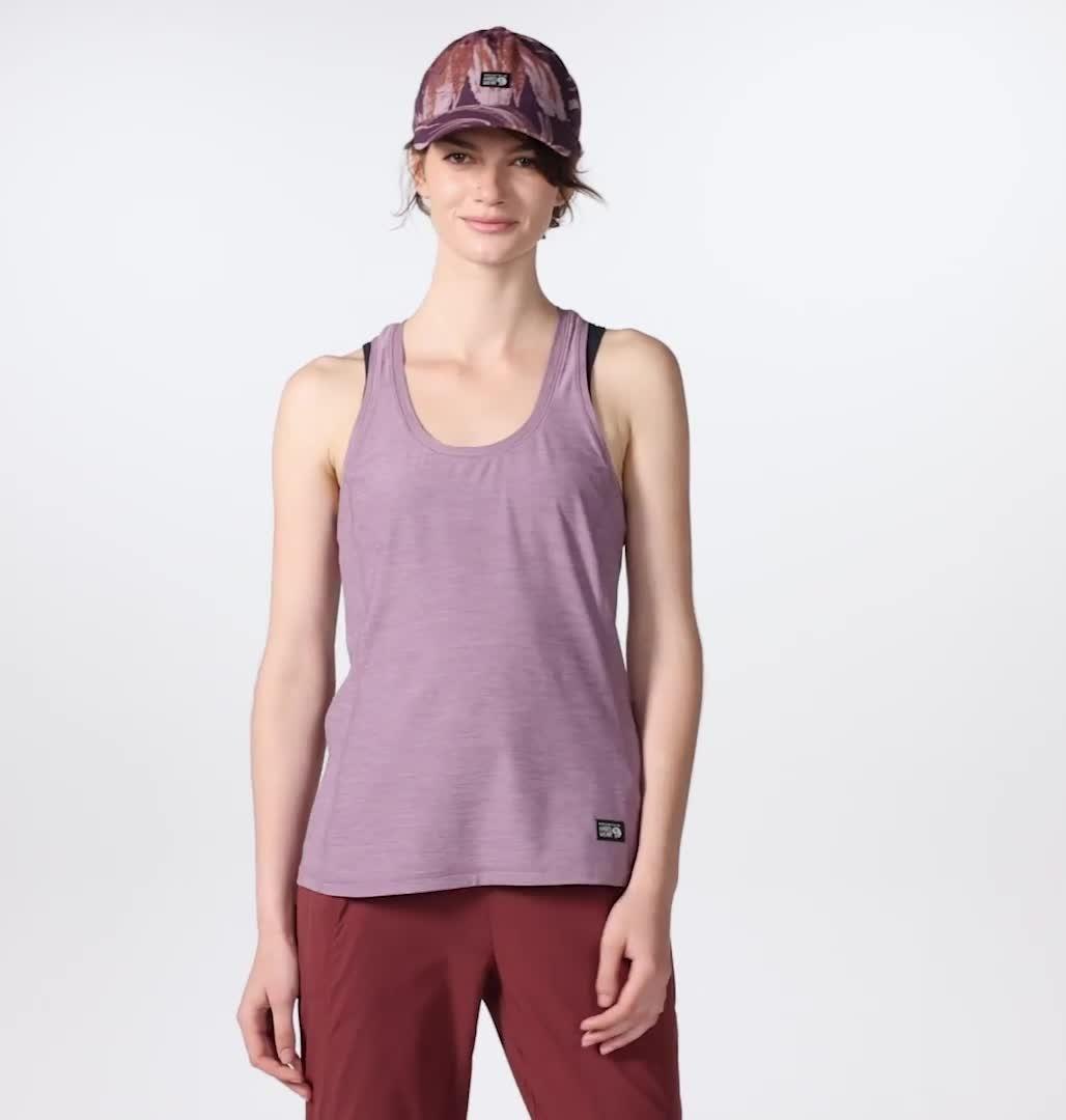 Women's Chillaction Tank, Color: Dark Daze Heather