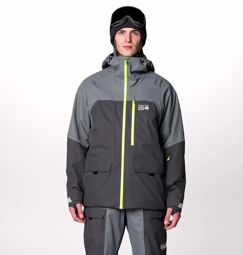 Men's Firefall Insulated Jacket, Color: Volcanic, Foil