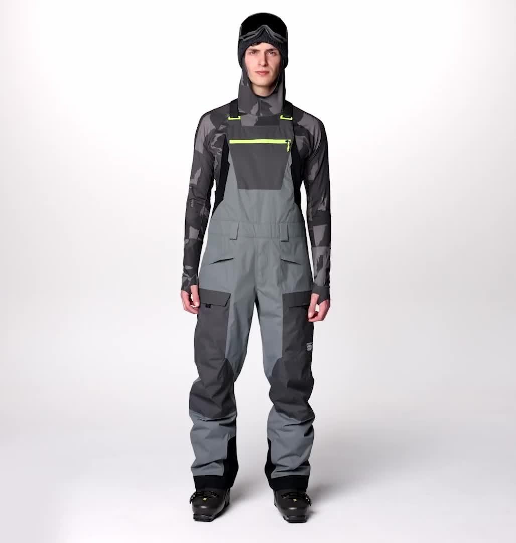 Men's Firefall Bib, Color: Volcanic, Foil