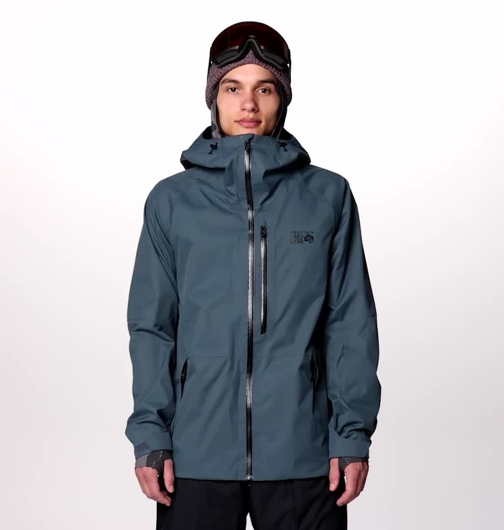 Men's Firefall Jacket, Color: Moon Blue Ombre
