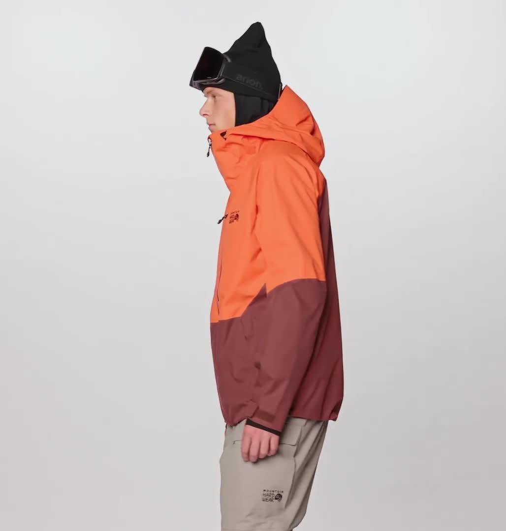 Men's Firefall Jacket, Color: Aspect, Bourbon Brown