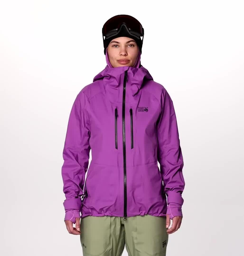 Women's High Exposure GORE-TEX C-KNIT Jacket, Color: Lilac Glow