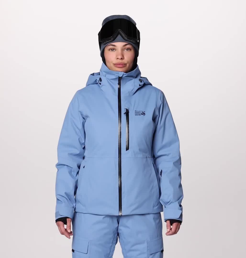 Women's Firefall Insulated Jacket, Color: Nitric Blue