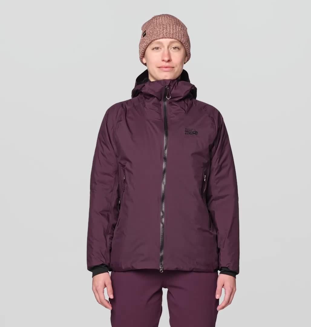Women's Storm Whisperer Insulated Jacket, Color: Blackberry