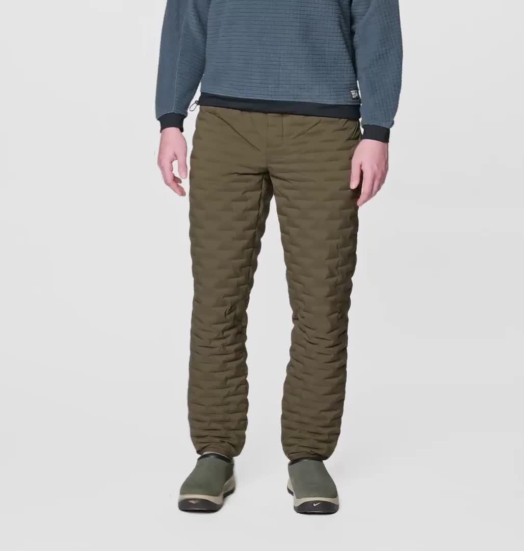 Men's Stretchdown Light Pant, Color: Ridgeline