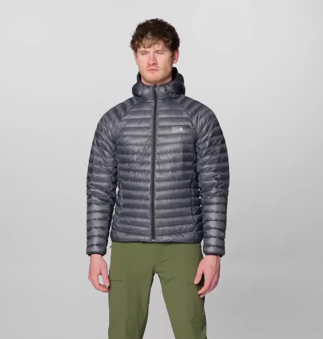 Homme Ghost Whisperer UL Chandail à capuchon, Color: Blue Slate