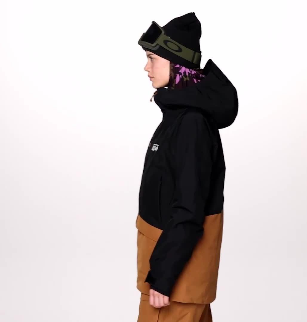 Women's Cloud Bank GORE-TEX Jacket, Color: Black, Copper Clay