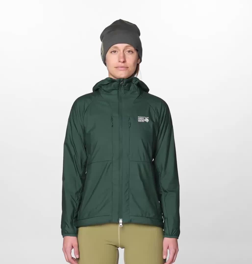 Women's Kor AirShell Warm Hoody, Color: Verve