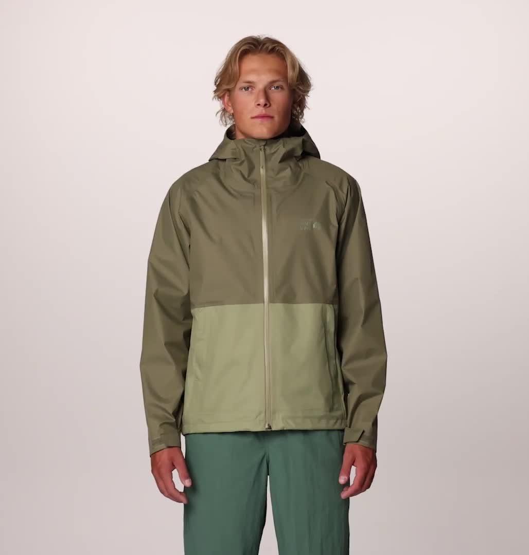 Men's Threshold Jacket, Color: Stone Green, Mantis Green