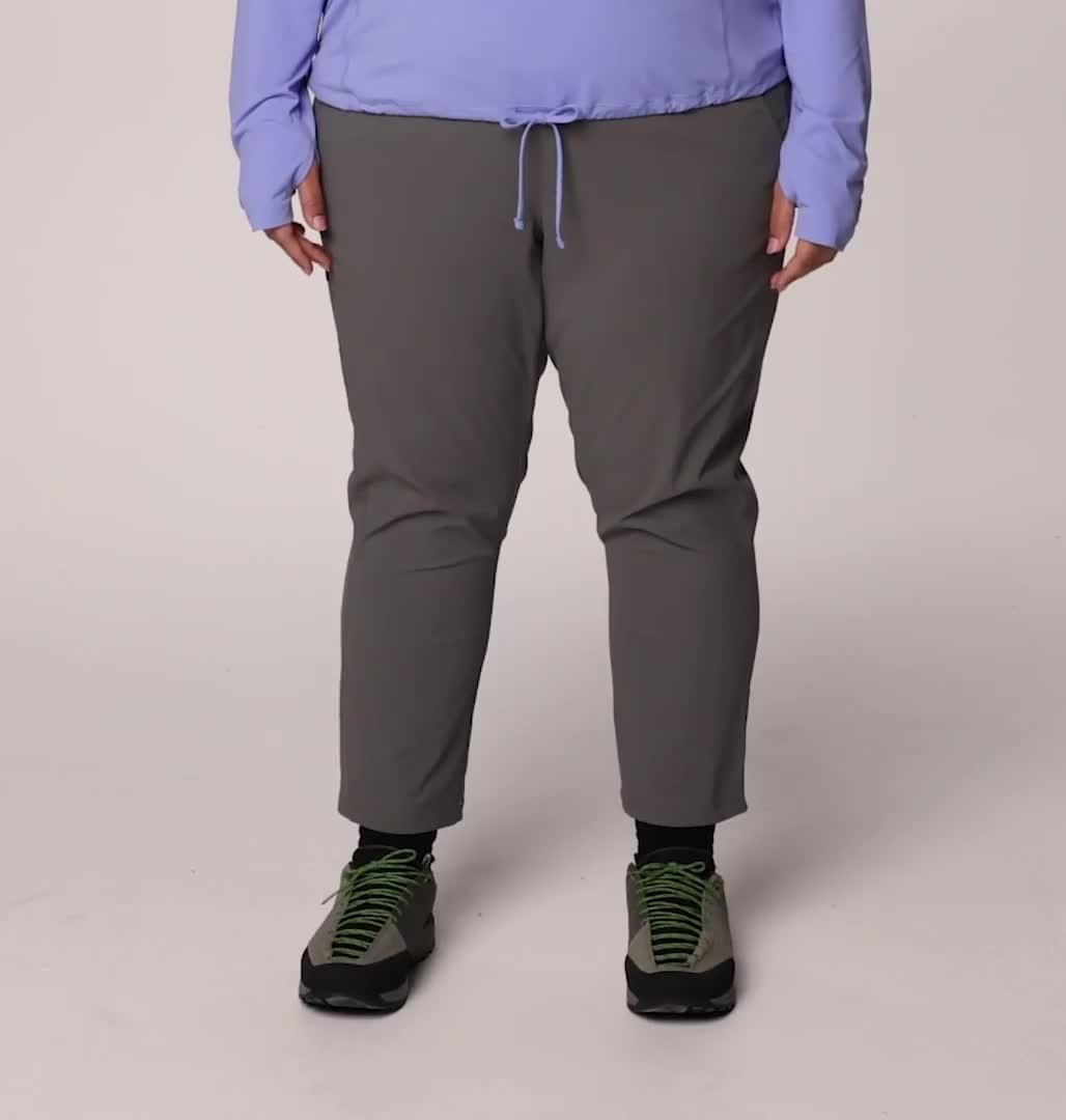 Women's Dynama Crop - Plus Size, Color: Sediment