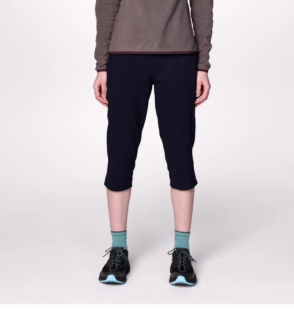 Women's Dynama Capri, Color: Abyss