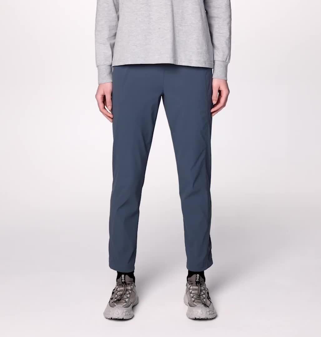 Women's Dynama High Rise Ankle Pant, Color: Moon Blue