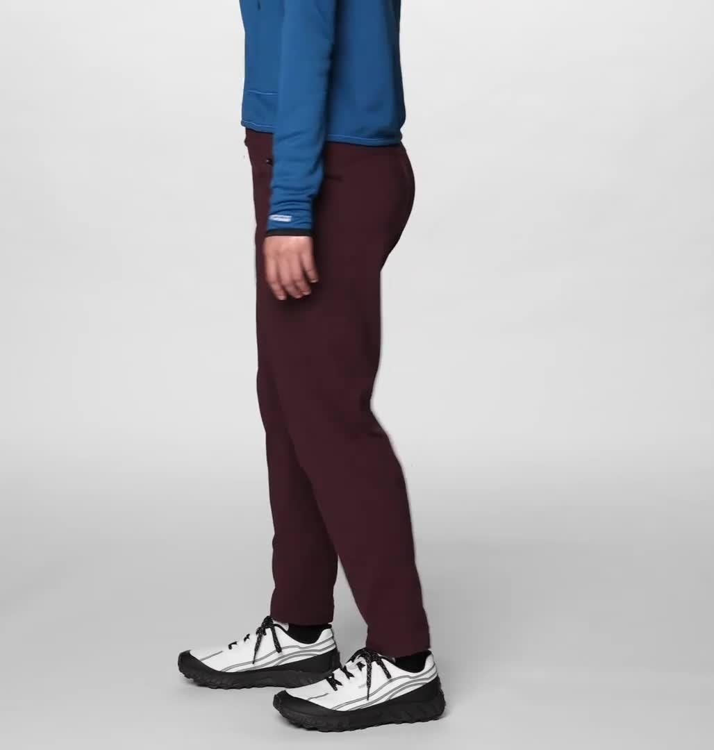 Women's Dynama High Rise Ankle Pant, Color: Deep Mulberry
