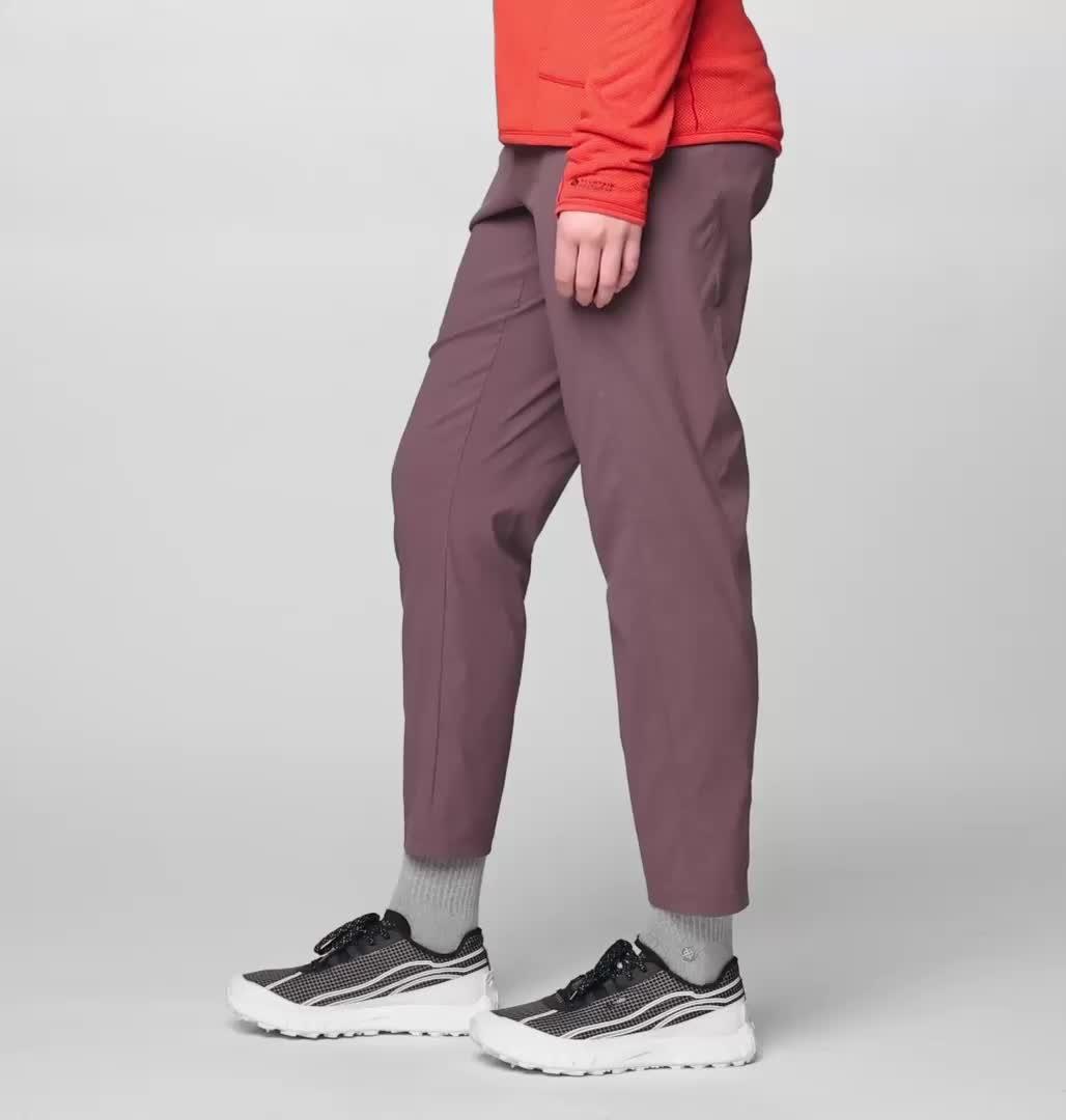 Women's Dynama High Rise Ankle Pant, Color: Purple Sage