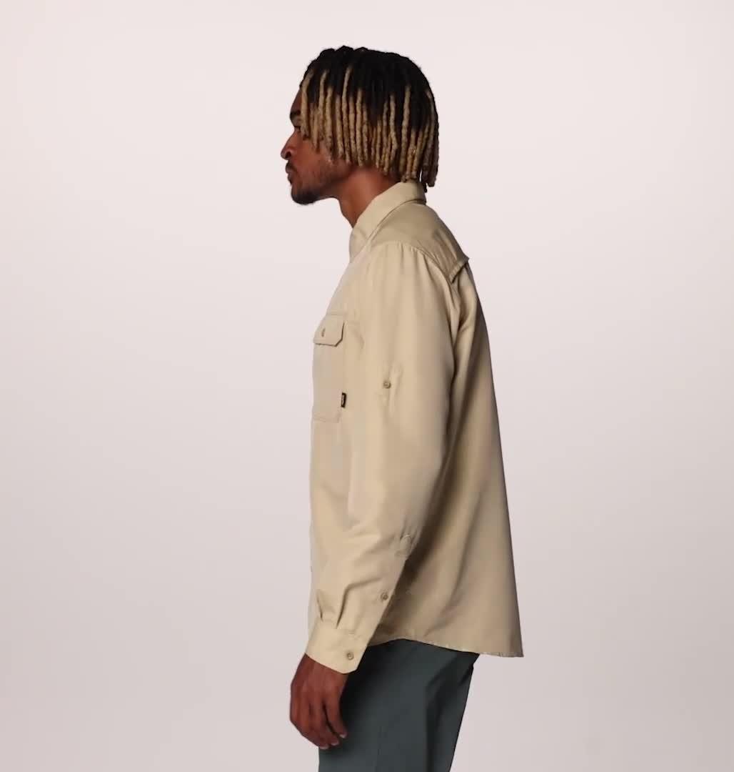 Men's Canyon Long Sleeve Shirt, Color: Moab Tan