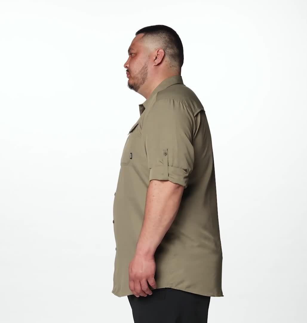 Men's Canyon Long Sleeve Shirt - Tall Size, Color: Tierra