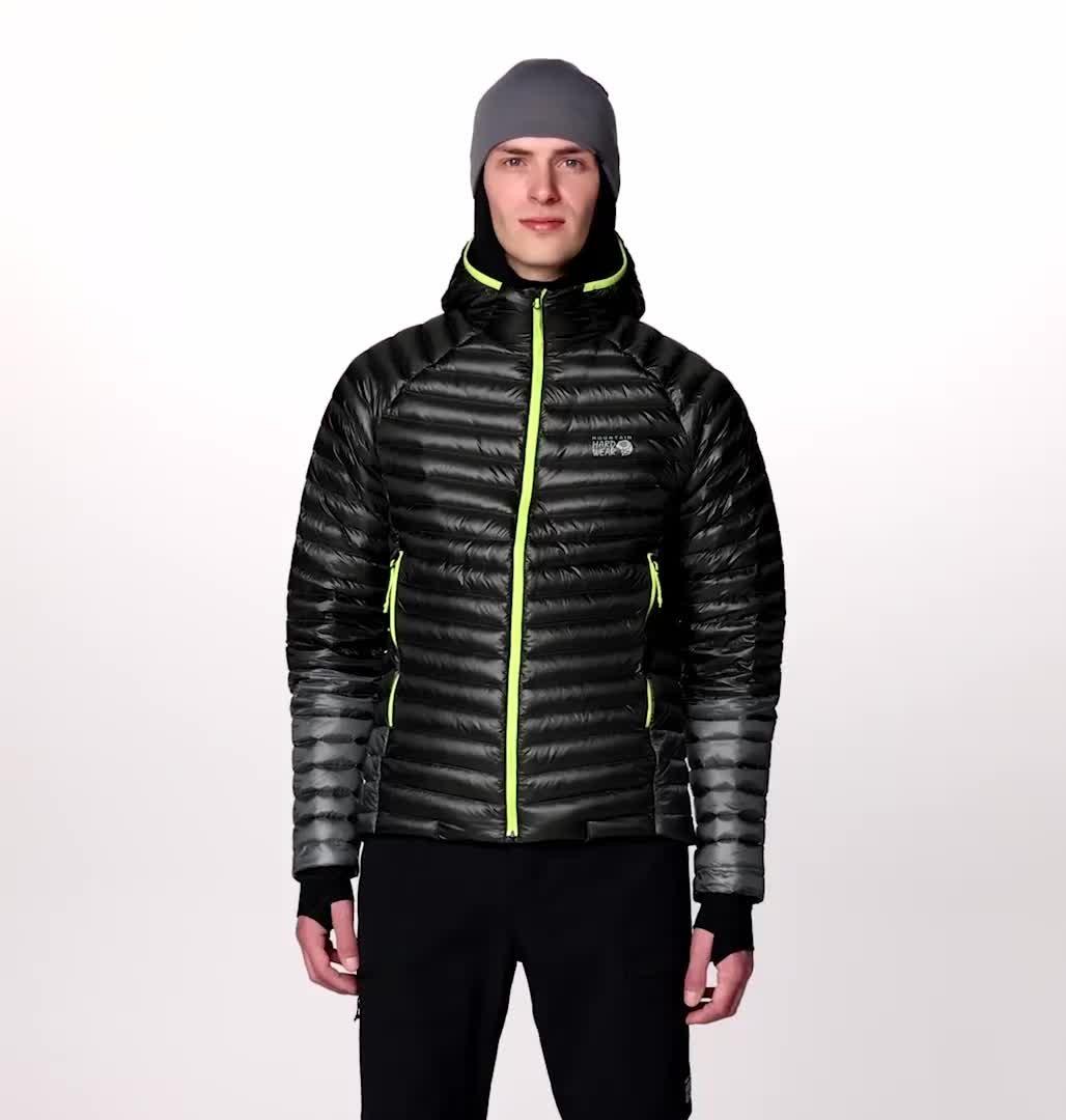 Men's Ghost Whisperer Hoody, Color: Volcanic, Foil Grey