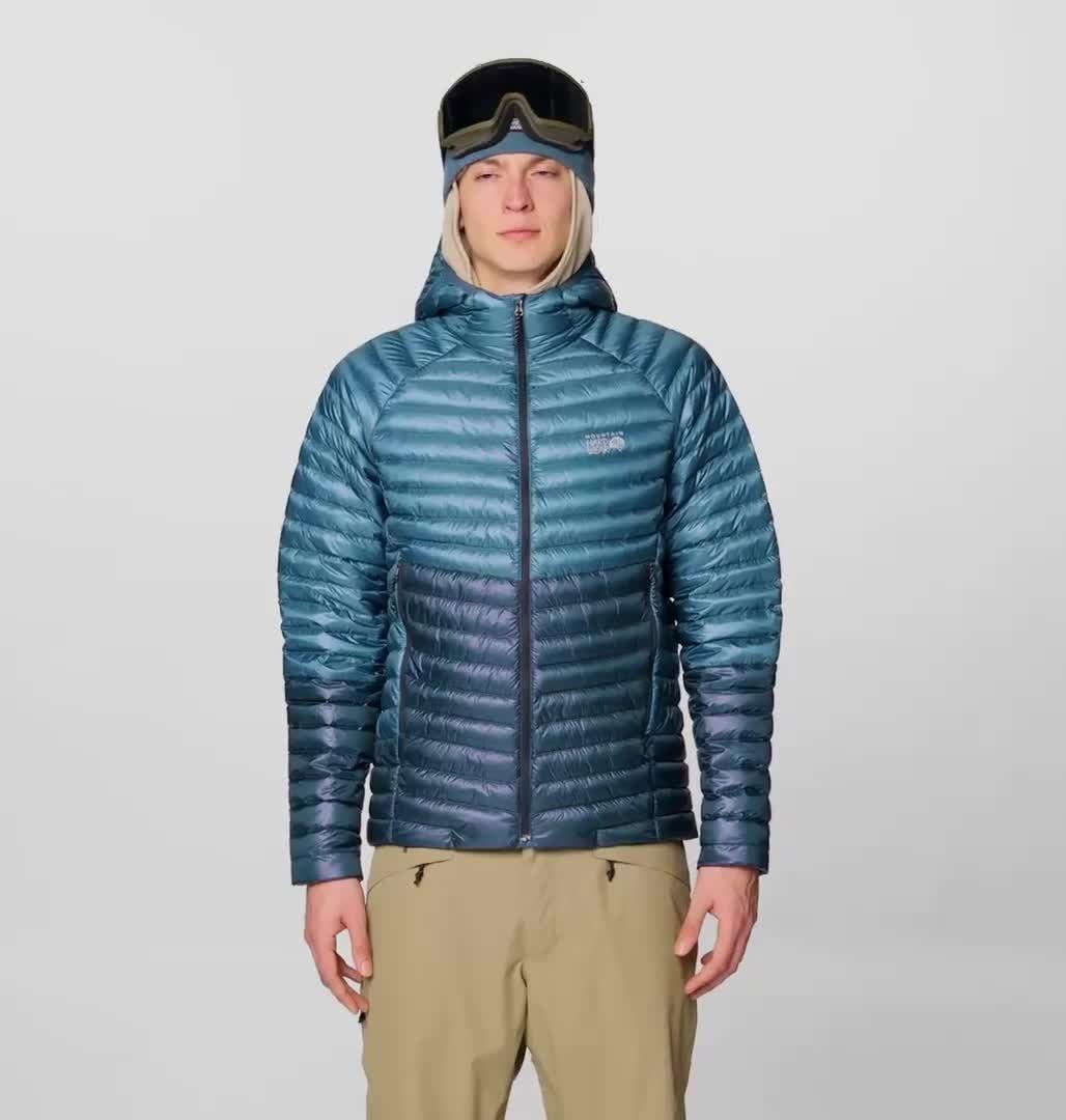 Men's Ghost Whisperer Hoody, Color: Adriatic Blue, Moon Blue