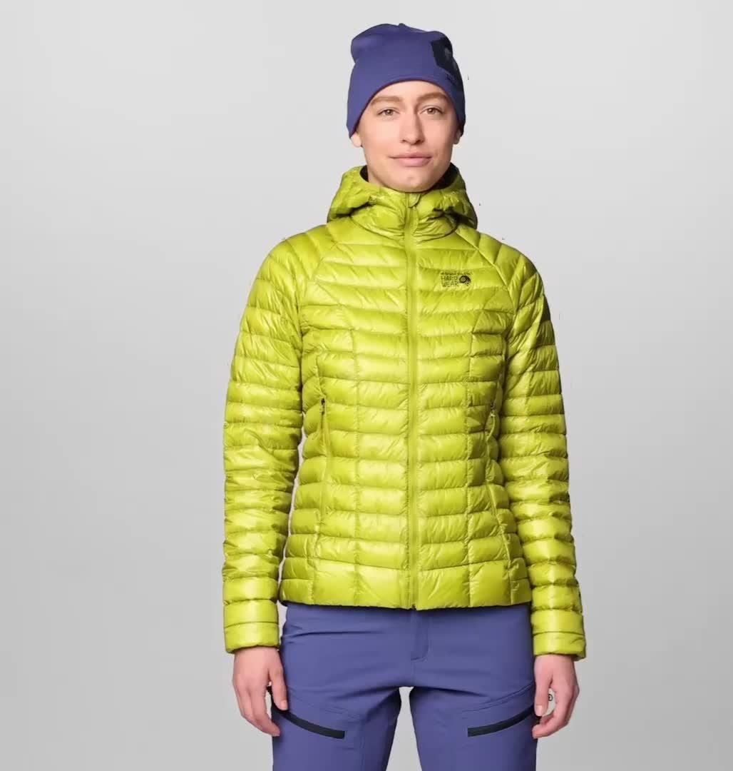 Women's Ghost Whisperer Hoody, Color: Python Green