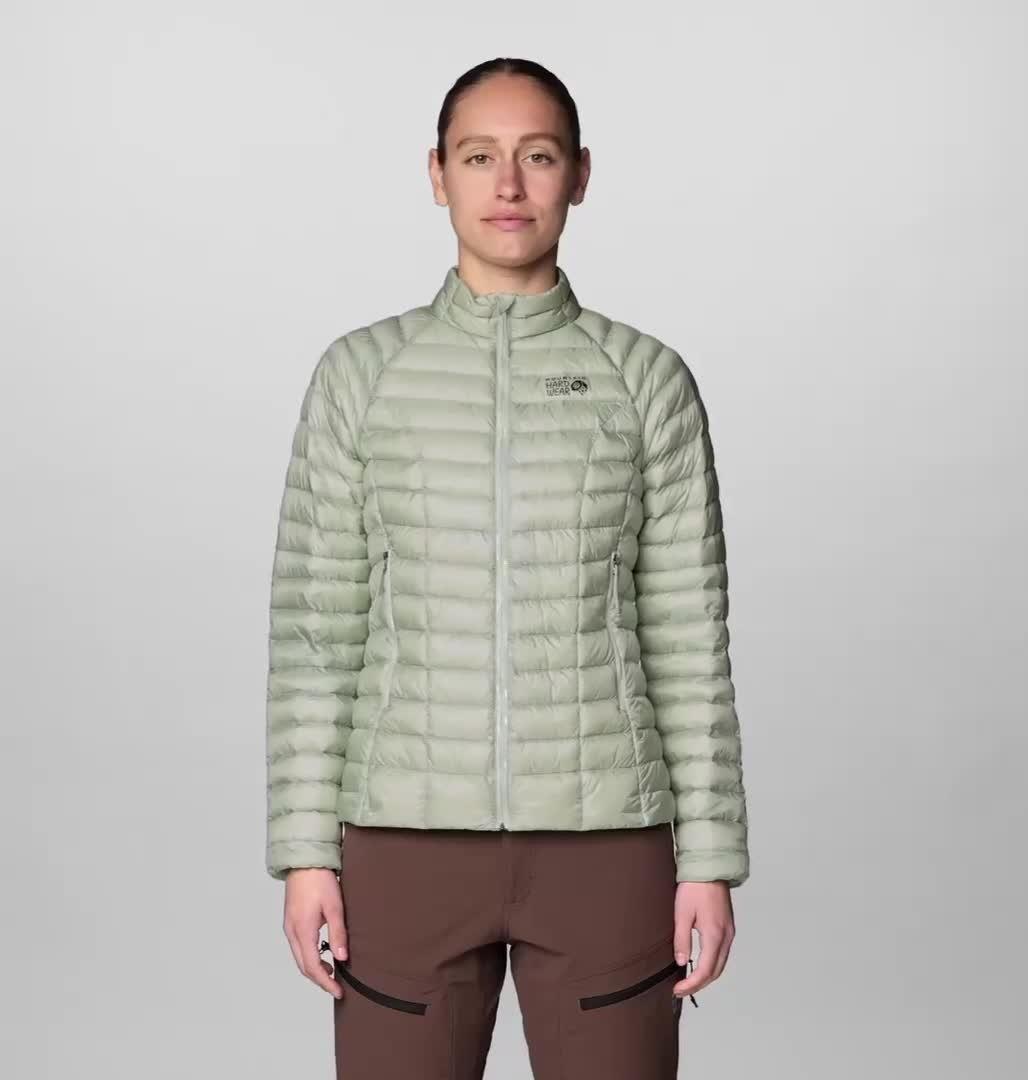 Women's Ghost Whisperer Down Jacket, Color: Gamma Grey