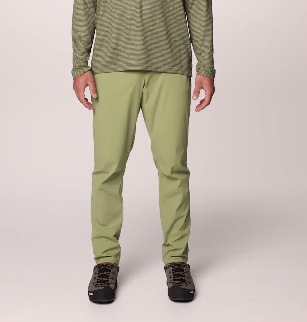 Men's Dynama Pull-on Pant, Color: Light Cactus